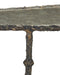 Currey and Company - 4000-0285 - Console Table - Spalzato - Aged Brass / Antique Glass