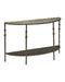 Currey and Company - 4000-0285 - Console Table - Spalzato - Aged Brass / Antique Glass