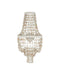 Currey and Company - 5000-0306 - LED Wall Sconce - Cybele - Natural / Pearlized White / White