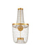 Currey and Company - 5000-0307 - LED Wall Sconce - Mademoiselle - Clear / Contemporary Gold Leaf / Contemporary Gold