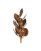 Currey and Company - 5000-0308 - Three Light Wall Sconce - Weston - Magnolia Leaf
