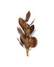 Currey and Company - 5000-0308 - Three Light Wall Sconce - Weston - Magnolia Leaf