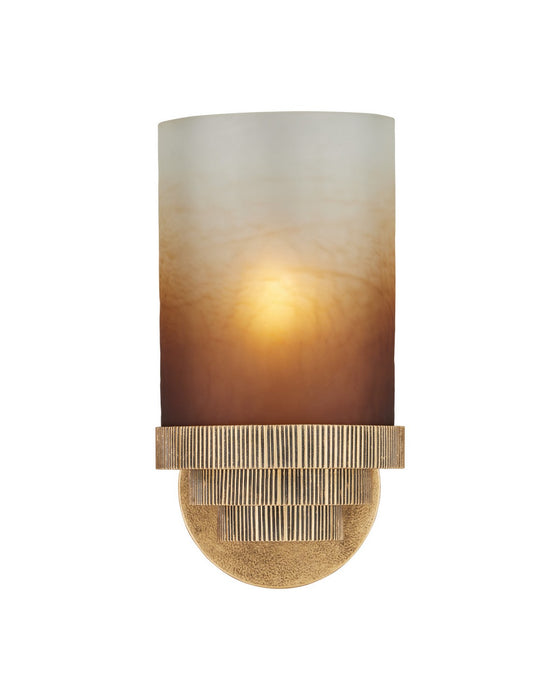 Currey and Company - 5000-0310 - One Light Wall Sconce - Thorley - Gold Luster / Antique Gold