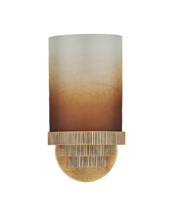 Currey and Company - 5000-0310 - One Light Wall Sconce - Thorley - Gold Luster / Antique Gold