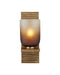 Currey and Company - 5000-0311 - One Light Wall Sconce - Purcell - Gold Luster / Antique Gold
