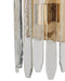 Currey and Company - 5000-0312 - One Light Wall Sconce - Electra - Clear / Antique Brass
