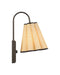 Currey and Company - 5000-0314 - One Light Wall Sconce - Blithe - Natural / Dark Bronze