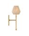 Currey and Company - 5000-0316 - LED Wall Sconce - Francie - Antique Gold Leaf / Natural