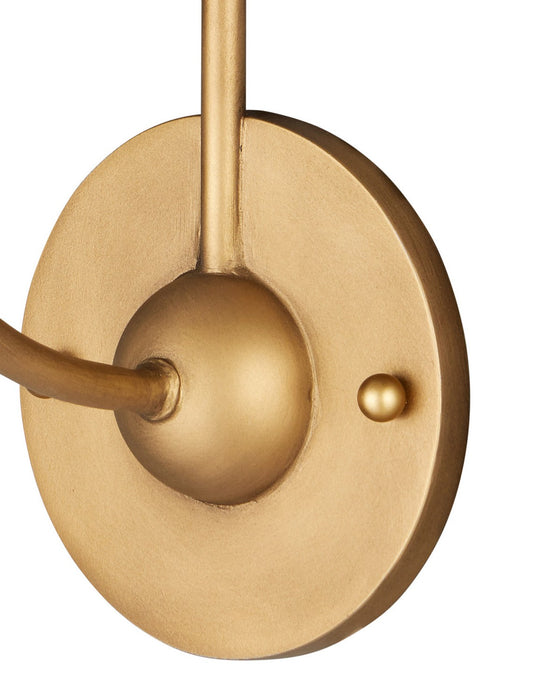 Currey and Company - 5000-0317 - One Light Wall Sconce - Cedric - Brass