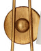 Currey and Company - 5000-0318 - Two Light Wall Sconce - Brayden - Antique Gold Leaf