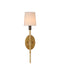 Currey and Company - 5000-0319 - One Light Wall Sconce - Grigsby - Antique Brass / Bronze