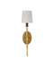 Currey and Company - 5000-0319 - One Light Wall Sconce - Grigsby - Antique Brass / Bronze