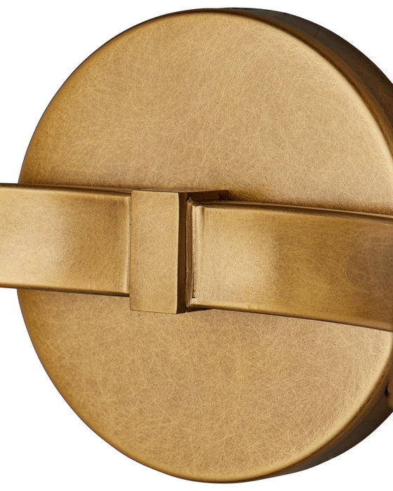 Currey and Company - 5000-0320 - Two Light Wall Sconce - Grigsby - Antique Brass / Bronze