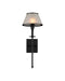 Currey and Company - 5500-0065 - LED Wall Sconce - Ronaldo - Matte Black / Frosted