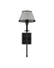 Currey and Company - 5500-0065 - LED Wall Sconce - Ronaldo - Matte Black / Frosted