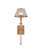 Currey and Company - 5500-0066 - LED Wall Sconce - Ronaldo - Antique Brass / Frosted