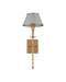 Currey and Company - 5500-0066 - LED Wall Sconce - Ronaldo - Antique Brass / Frosted