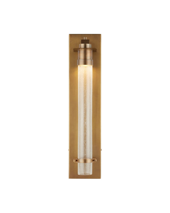 Currey and Company - 5500-0067 - LED Wall Sconce - Provence - Antique Brass / Clear