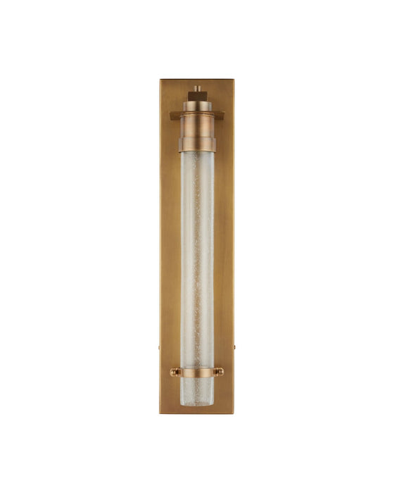 Currey and Company - 5500-0067 - LED Wall Sconce - Provence - Antique Brass / Clear