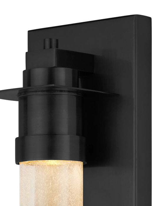 Currey and Company - 5500-0068 - LED Wall Sconce - Provence - Matte Black / Clear