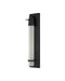 Currey and Company - 5500-0068 - LED Wall Sconce - Provence - Matte Black / Clear