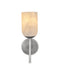 Currey and Company - 5800-0083 - One Light Wall Sconce - Belmont - Natural / Polished Nickel