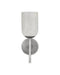 Currey and Company - 5800-0083 - One Light Wall Sconce - Belmont - Natural / Polished Nickel