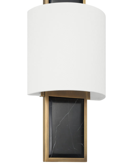Currey and Company - 5900-0062 - LED Wall Sconce - Lowesdale - Black / Brass