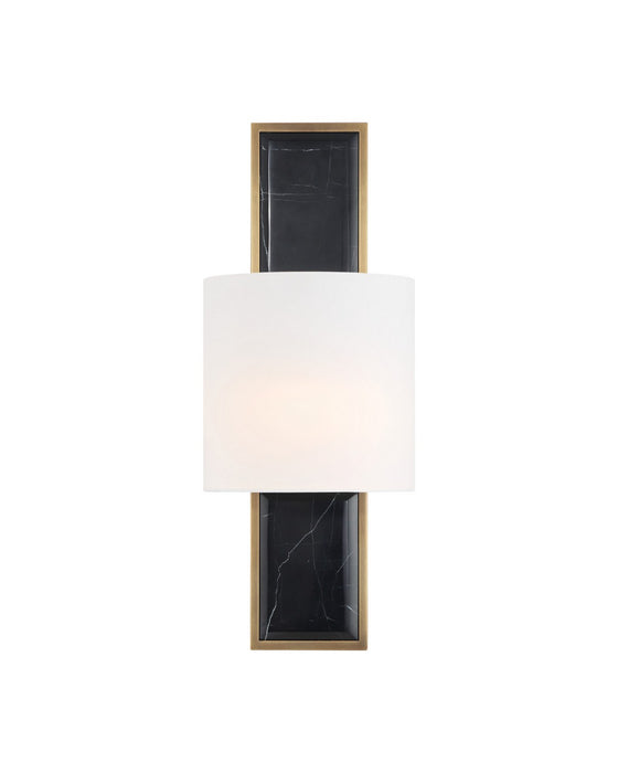 Currey and Company - 5900-0062 - LED Wall Sconce - Lowesdale - Black / Brass