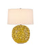 Currey and Company - 6000-1076 - One Light Table Lamp - Mantilla - Yellow