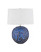 Currey and Company - 6000-1077 - One Light Table Lamp - Mantilla - Blue