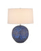 Currey and Company - 6000-1077 - One Light Table Lamp - Mantilla - Blue