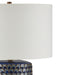 Currey and Company - 6000-1079 - One Light Table Lamp - Lunares - Dark Blue Reactive