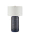 Currey and Company - 6000-1079 - One Light Table Lamp - Lunares - Dark Blue Reactive