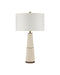 Currey and Company - 6000-1082 - One Light Table Lamp - Galuchat - Ivory Faux Shagreen / Brass