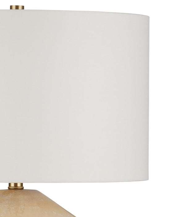 Currey and Company - 6000-1083 - One Light Table Lamp - Eiderdown - Beige