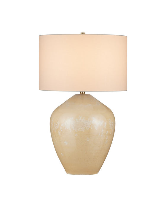 Currey and Company - 6000-1083 - One Light Table Lamp - Eiderdown - Beige