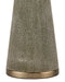Currey and Company - 6000-1084 - One Light Table Lamp - Galuchat - Green Faux Shagreen / Brass