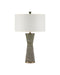 Currey and Company - 6000-1084 - One Light Table Lamp - Galuchat - Green Faux Shagreen / Brass