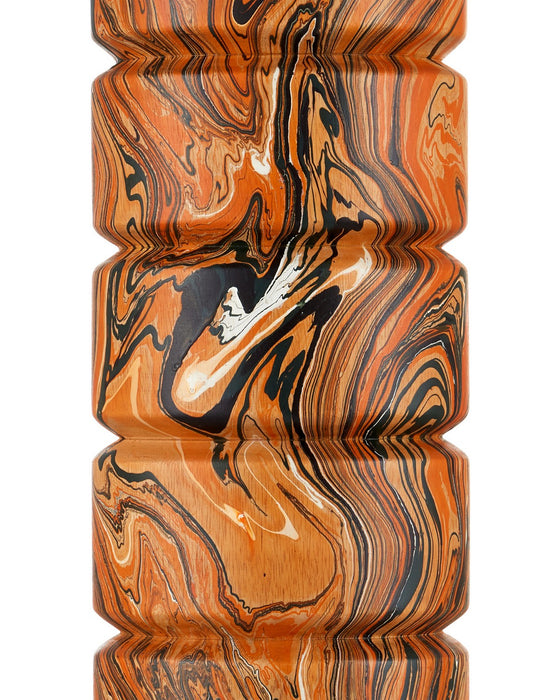 Currey and Company - 6000-1087 - One Light Table Lamp - Crantock - Marbelized Orange