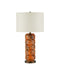 Currey and Company - 6000-1087 - One Light Table Lamp - Crantock - Marbelized Orange