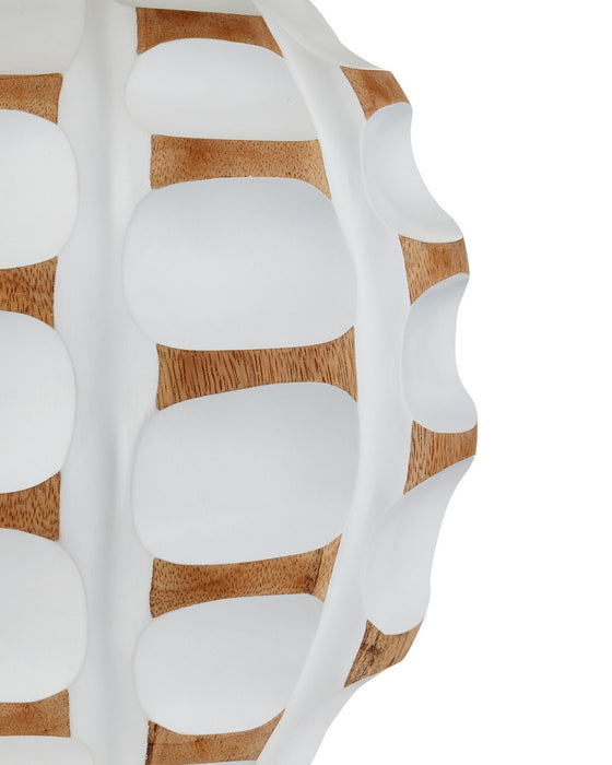 Currey and Company - 6000-1089 - One Light Table Lamp - Betel Nut - White