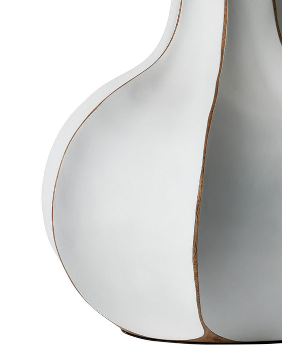 Currey and Company - 6000-1090 - One Light Table Lamp - Bonbori - White
