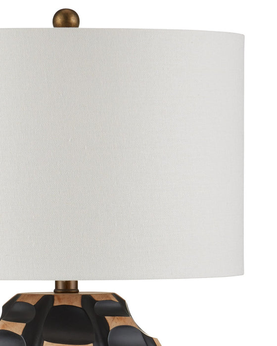 Currey and Company - 6000-1092 - One Light Table Lamp - Betel Nut - Black