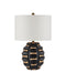 Currey and Company - 6000-1092 - One Light Table Lamp - Betel Nut - Black