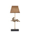 Currey and Company - 6000-1094 - One Light Table Lamp - Patter - Vintage Brass / Black