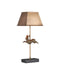 Currey and Company - 6000-1094 - One Light Table Lamp - Patter - Vintage Brass / Black