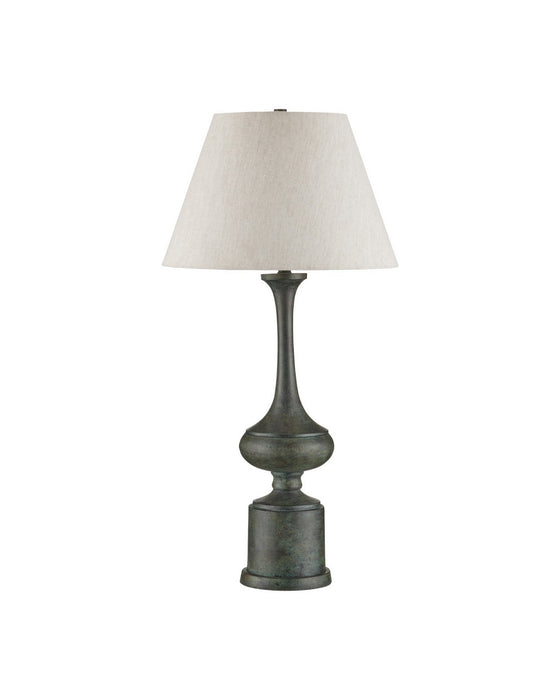 Currey and Company - 6000-1098 - One Light Table Lamp - Virgil - Verdigris