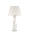 Currey and Company - 6000-1102 - One Light Table Lamp - Penna - Light Gray / Off-White
