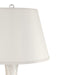 Currey and Company - 6000-1102 - One Light Table Lamp - Penna - Light Gray / Off-White